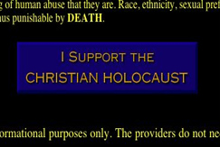 Not everyone hates Jews, these people hate Christians and they're not even Muslims. They long for a Christian holocaust. Isn't diversity heart warming?
