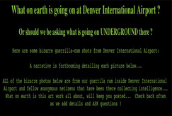 Something strange is going on below Denver International Airport. It's not a conspiracy, just a some kind of "new age cathedral." And Wasahington D.C.... Don't ask. "the Washington Monument, it is 555 ft tall which does equate to 6660 inches, but when I asked the monumnet employees how far down the base went they replied 35 feet NOT 111 feet. Any explaination for this ?"