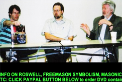 WHAT DO YOU GET IF YOU COMBINE:  Roswell NM + aliens + 9-11 + crop circles + freemasons + the year 2012 + Hermeticism + anti-christ + TWA 800 + JFK + the Colombine killings + cow mutilations + Y2K + UFO's +the Bible + end time phrophecies?  No sex and little sleep..  but if you're into it, these guys have crazy links and a deeply layered site.